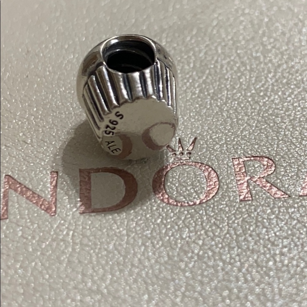 Pandora Authentic Cupcake Charm Two Tone !! - image 3